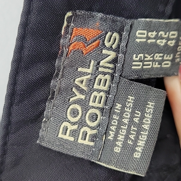 Royal Robbins nylon pants zip pockets - Picture 2 of 9